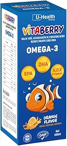 U HEALTH VITABERRY OMEGA ŞURUP 100ml