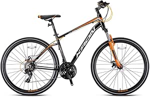 KRON TX 100-28 Jant Trekking Bisiklet – 20 Kadro- 21 Vites – M.DISC – Mavi-Turuncu/Siyah