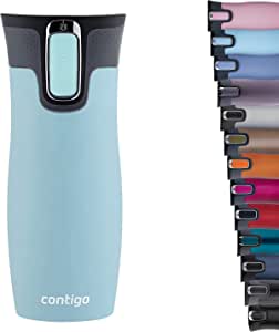 Contigo Westloop Autoseal Termos Bardak 470 mL Açık Mavi