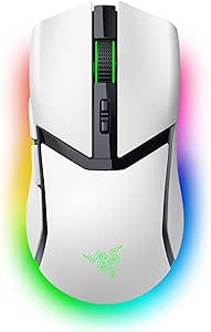 Razer Cobra Pro – RGB özellikli kablosuz oyun faresi – 30K DPI özellikli Optical Sensör (10 Özelleştirilebilir Düğme, HyperSpeed Polling 8K Hz, Bluetooth, 11 Bölgeli Aydınlatma) Beyaz
