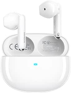 UGREEN HiTune H5 True Kablosuz Kulak İçi Kulaklık, Beyaz