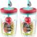 Contigo Yüzen Ahtapot Pipeli Tritan Bardak 420 ml, Mavi 2li paket