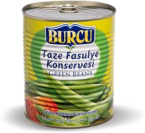 Burcu Taze Fasulye Konservesi 800g