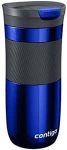 Contigo Üniseks Byron içecek şişesi Snapseal termos bardak,Lacivert,470 ml