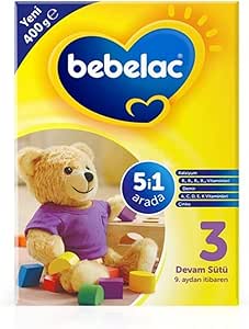 📌 Bebelac 3 Devam Sütü 400 g 9-12 Ay