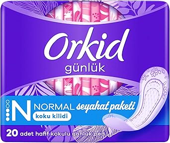 Orkid Normal Taşınabilir Günlük Ped 20 Adet
