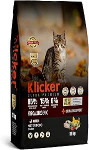 Klicker Tahılsız Yavru Kedi Maması Tavuklu 12kg