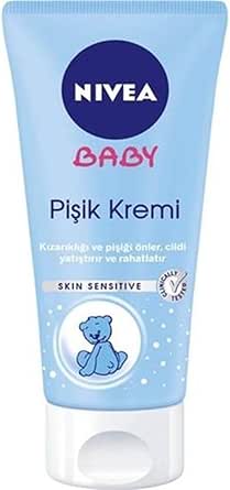 NIVEA Baby Pişik Önleyici Krem 100 ml, Hassas Bebek Cilt, Bebek Bakımı,Panthenol ile Cilt Tahrişi Önler,%0 Alkol,%0 Paraben