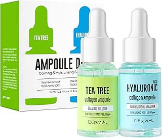 Dermal 2’li Serum Set Çay Ağacı & Hyaluronik Asit 17 ml
