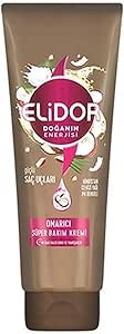 Elidor Güçlü Saç Uçları için Hindistan Cevizi Yağı Süper Saç Kremi (170 ml)