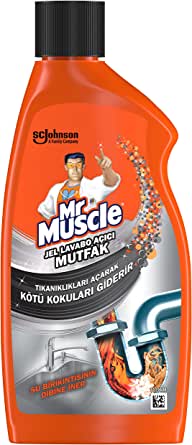 Mr Muscle Mutfak için Jel Lavabo Açıcı 500 mL