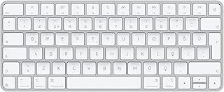 Apple Magic Keyboard: Bluetooth, şarj edilebilir. Mac, iPad ve iPhone ile çalışır; Türkçe Q Klavye, Gümüş Rengi (Lightning)