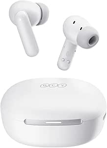 QCY Melobuds N30 Adaptif Anc Bluetooth Kulaklık 4 Mikrofon Çift Cihaz desteği ıpx4 Beyaz