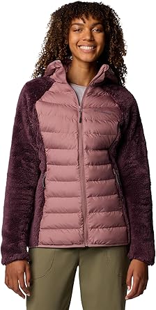 Columbia Powder Lite 2 Sherpa Hybrid Mont, Kadın, Siyah, M
