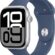 Apple Watch Series 10 GPS + Cellular 42 mm Gümüş Rengi Kasa Akıllı Saat ve Kot Rengi Spor Kordon – M/L. Fitness Takibi, EKG uygulaması, Hep Açık Retina Ekran, Suya Dayanıklı Tasarım