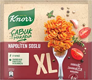 Knorr XL Çabuk Makarna Napoliten, 92 g