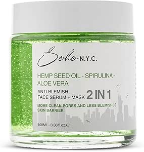 Soho N.Y.C. Vegan Anti Blemish-Leke Karşıtı Durulanmayan Maske Etkili Serum 100 Ml