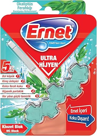 ERNET Klozet Ultra Hijyen Okaliptus Ferahliği 50 G