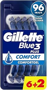 Gillette Blue3 Comfort Kullan At Erkek Tıraş Bıçağı 8 Adet