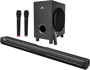 Minix (by Next%26NextStar) MX-906 N+ Karaoke Soundbar (Bar,Subwoofer, Çift Mikrofon)