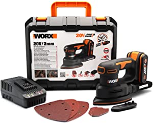 WORX WX822 20Volt 2.0Ah. Li-ion Şarjlı Profesyonel Üçgen Mouse Zımpara