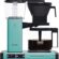 Moccamaster Select Filtre Kahve Makinesi Cam Potlu, 1.25 L Kapasite, Turkuaz, 1520W