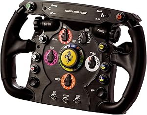 Thrustmaster F1 Wheel Add-On – Resmi Ferrari Lisansına sahip, yüksek hassasiyetli yarış direksiyonu, PlayStation, Xbox ve PC ile uyumludur.Thrustmaster