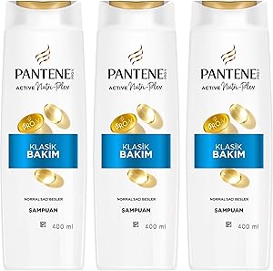 PANTENE Temel Bakım Şampuan 400 ml 3lü paket