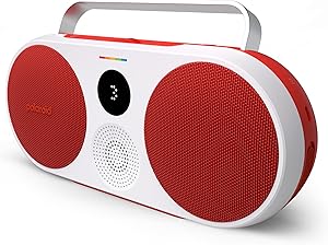 Polaroid Müzik Çalar 3 Kırmızı ve Beyaz