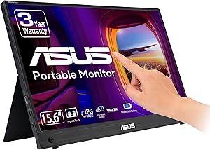 ASUS ZenScreen MB16AHT 15.6″ 5ms 60Hz Flicker-Free IPS Dokunmatik Full HD Monitör