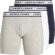 JACK & JONES JACSOLID BOXER BRIEFS 3 PACK Boxer Külot Erkek