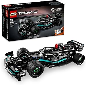 LEGO Technic Mercedes-AMG F1 W14 E Performance Pull-Back 42165-7 Yaş ve Üzeri Çocuklar için Koleksiyonluk Yaratıcı Yarış Arabası Model Yapım Seti, Doğum Günü Hediyesi Fikri (240 Parça)