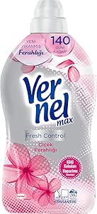 🚨 Vernel Max Konsantre Çamaşır Yumuşatıcısı 1320 ml 55 Yıkama Çiçek Ferahlığı