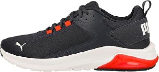 PUMA Electron E Unisex Yetişkin Koşu Ayakkabısı, Club Navy-White-Active Red, 43