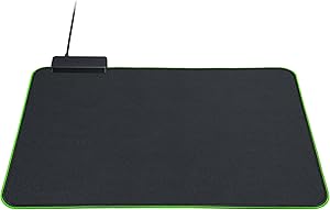Razer Goliathus Chroma – RGB Aydınlatmalı Yumuşak Oyun Faresi Mat (Kablo Bağlantısı, Kumaş Yüzey, Kaymaz, Kapitone Kenar, Tüm Fareler İçin Optimize Edilmiştir) Siyah