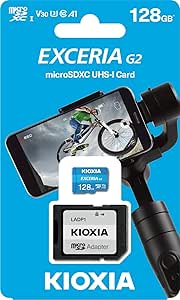 KIOXIA EXCERIA G2 128GB microSDXC – UHS-I, V30, 100MB/s Okuma, 50MB/s Yazma