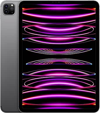 Apple 2022 11 inç iPad Pro (Wi-Fi + Cellular, 1 TB) – Uzay Grisi (4. nesil)