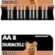 Duracell Alkalin AAA İnce Kalem Piller, 1,5 V LR03/MN2400, 10’lu Paket + Duracell Alkalin AA Kalem Piller, 1,5 V LR6/MN1500, 8’li Paket