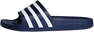 adidas Unisex Yetişkin Adilette Aqua Terlik, Dkblue/Ftwwht/Dkblue, 37