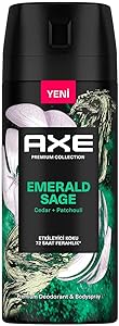 AXE Premium Collection Erkek Sprey Deodorant Emerald Sage 150 ml