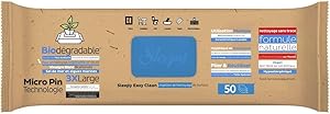 Sleepy Bio Çözünür Yüzey Temizlik Havlusu&Mendili Deniz Tuzu&Yosun 6×50 (300 Yaprak)