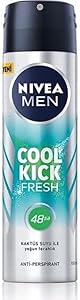 Nivea Men Cool Kick Fresh Sprey Deodorant 150 ml 1 Paket (1 x 150 ml)