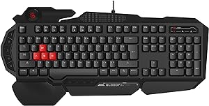 Bloody B310N Q Türkçe Multimedya Neon Gamer Oyuncu Klavye (Oyunculara Özel ASDW Yedek gaming tuşlar)
