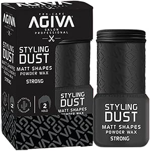Agiva Saç Pudrası Siyah Sert Tutuş