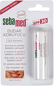 Sebamed Kurumuş Çatlamış ve Hassas Dudaklar – Yoğun Nemlendiricili Lipbalm – Dudak Bakım Kremi 30 SPF 4,8 gr