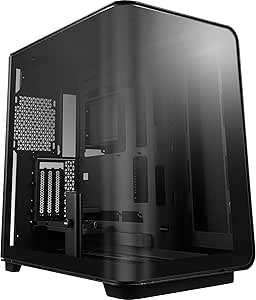 MSI MEG Maestro 700L PZ Mid-Tower Bilgisayar Kasası – E-ATX, Dikey GPU Tutucu ve PCIe 4.0 Yükseltici Kablo, GPU Tutucu, Tek Parça Alüminyum, 270° Kavisli Sertleştirilmiş Cam Panel, USB Tip C (20Gbps)