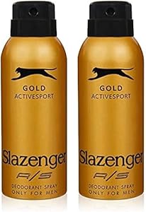 Slazenger Activesport Gold Deodorant Spray (150 ml) 2li paket