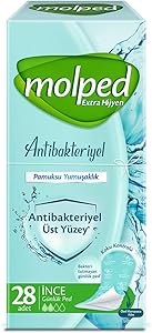Molped Antiback Günlük Ped Uzun Ekonomik 28 Adet