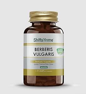 Shiffa Home Berberis Vulgaris Karamuk 60 Bitkisel Kapsül | Doğal Bitki Ekstresi | C Vitamini, Antioksidan ve Mineral Kaynağı | Vegan ve Vejetaryen Kullanıma Uygun