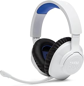 JBL Quantum 360W Play Station,Gaming Kulaklık,Byz Mavi